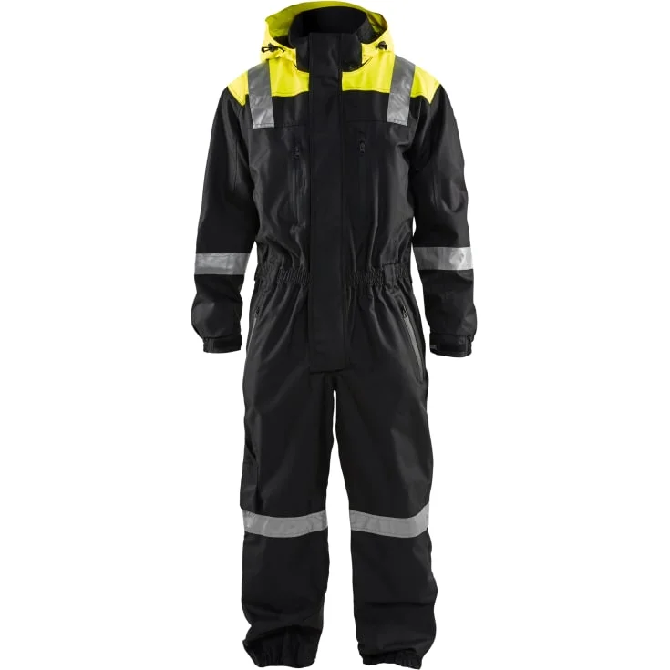 Blåkläder Workwear 6786 skal kjeledress, sort/hi-vis gul, str. D112 | 6786-1977-9933_D112