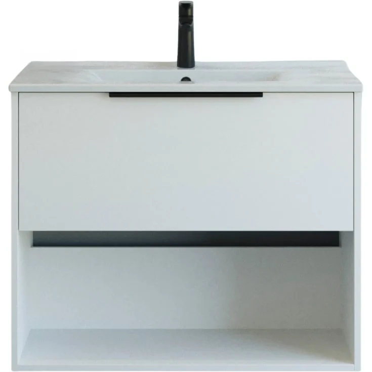 Dansani Mido+ Classic møbelpakke, 81x44 cm, matt hvit | MCMA-0510