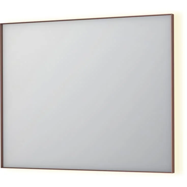 Sanibell Ink SP32 speil med lys, 100x80 cm, børstet kobber | 8410064