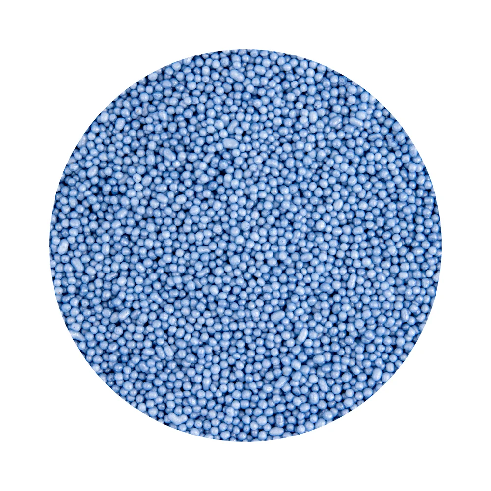 Kakestrø Miniperler Blå Indigo 1mm 90g v:5593933