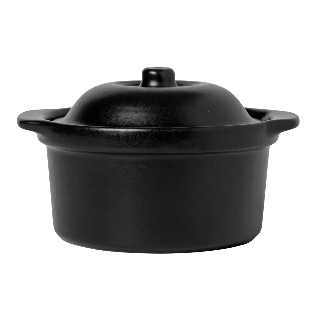 Vig ildfast form med lokk svart v:8176296