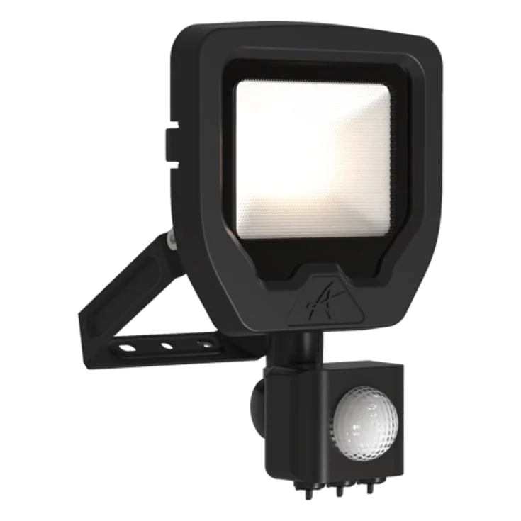 Ansell Lighting Calinor strålkastare med sensor, 10W, 4000K | ACAE10/1/CW/B/PIR Ansell Lighting Calinor strålkastare med sensor, 10W, 4000K | ACAE10/1/CW/B/PIR