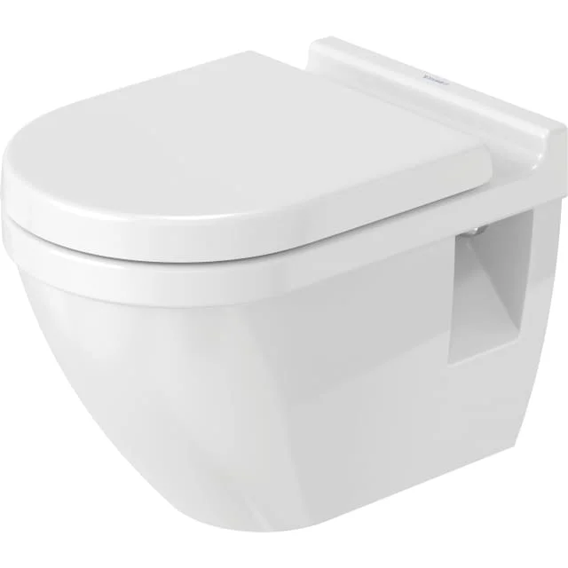 Duravit Starck 3 vegghengt toalett, uten spylekant, hvit | 2519090000