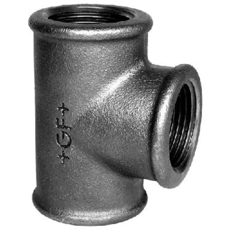 Sort T-rør 1 1/2" | 770130108