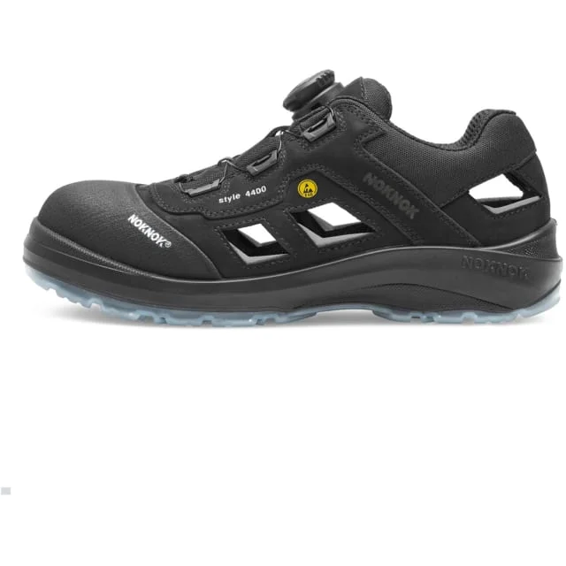 NokNok 4400 vernesandaler, S1P, sort, str. 39 | 4400_39