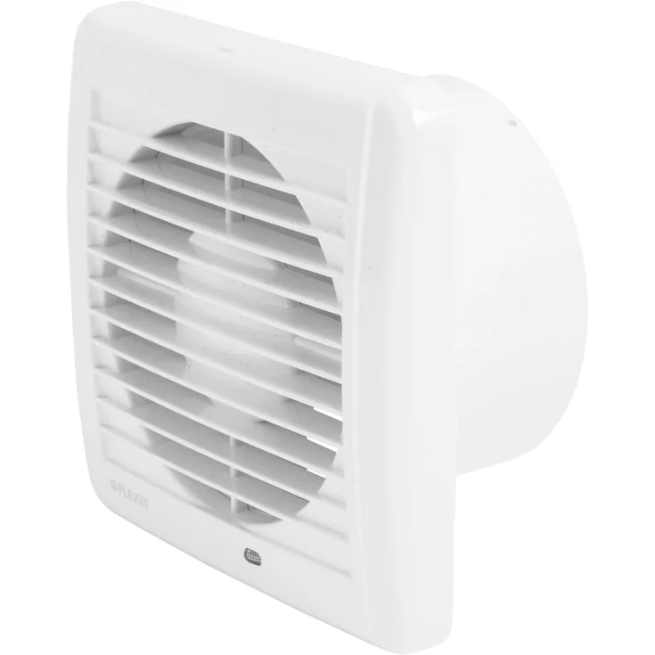 Flexit 125B standard baderomsvifte, Ø125 mm, hvit | 400053