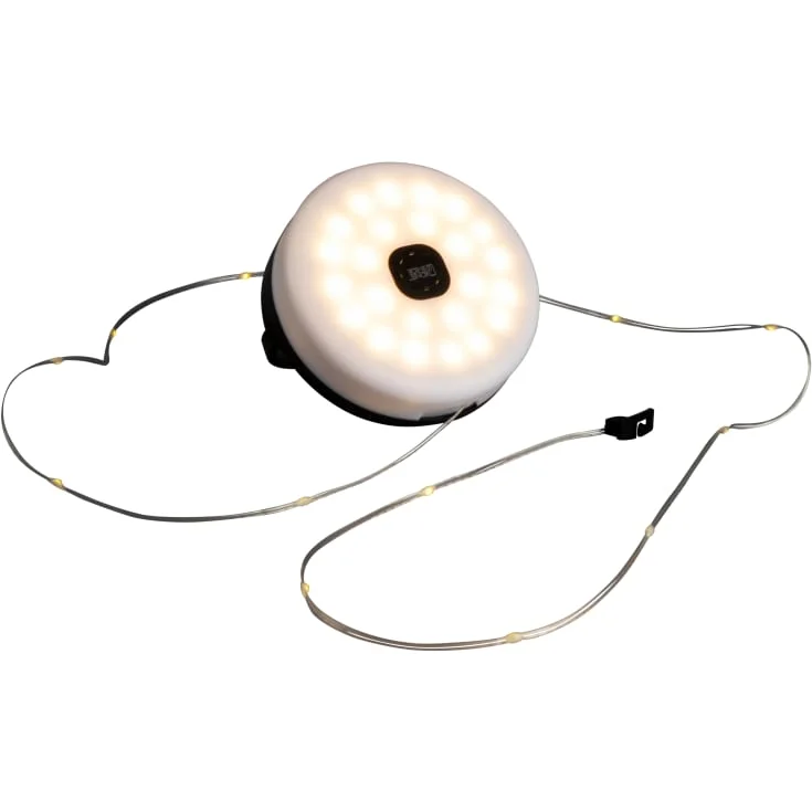 Konstsmide 3-i-1 oppladbar lampe, 100 lys | 3766-100 Konstsmide 3-i-1 oppladbar lampe, 100 lys | 3766-100