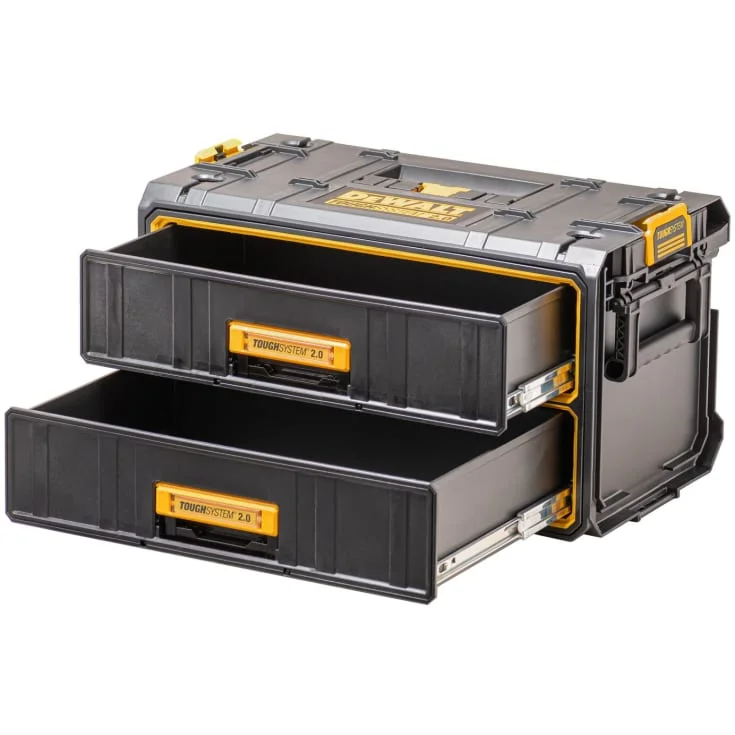 DeWalt DXL Thoughsystem 2.0 modul, 2 skuffr | DWST83529-1 DeWalt DXL Thoughsystem 2.0 modul, 2 skuffr | DWST83529-1
