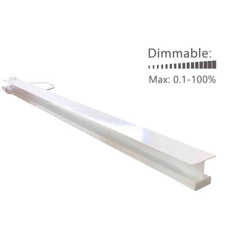 Green:ID LED skinne, troldtekt, undercountersunk, driver, 60 cm, 3000K | 65133