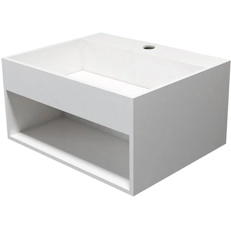 Cassøe servant, 50×40 cm, matt hvit | CAS04 Cassøe servant, 50×40 cm, matt hvit | CAS04