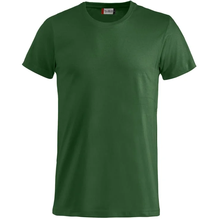 Clique Basic t-skjorte, flaskegrønn, str. XS | 029030-68_XS