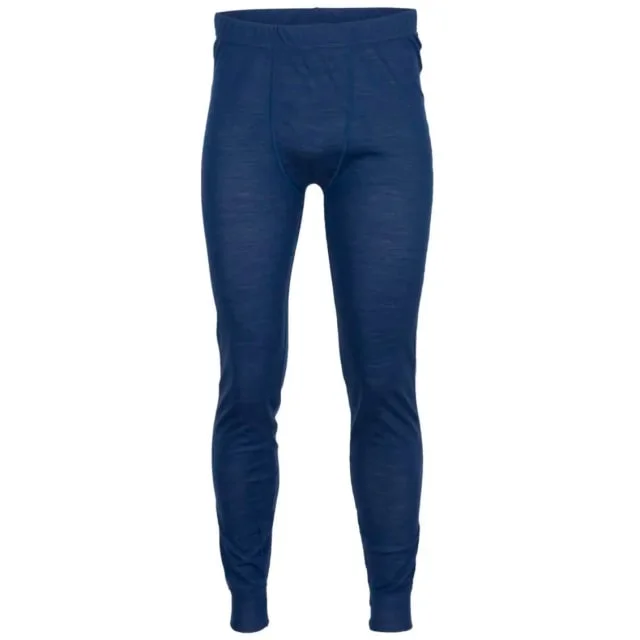 Bekken & Strøm Majavatn 2L merino longs, unisex, str. S, blå | 612629 Bekken & Strøm Majavatn 2L merino longs, unisex, str. S, blå | 612629