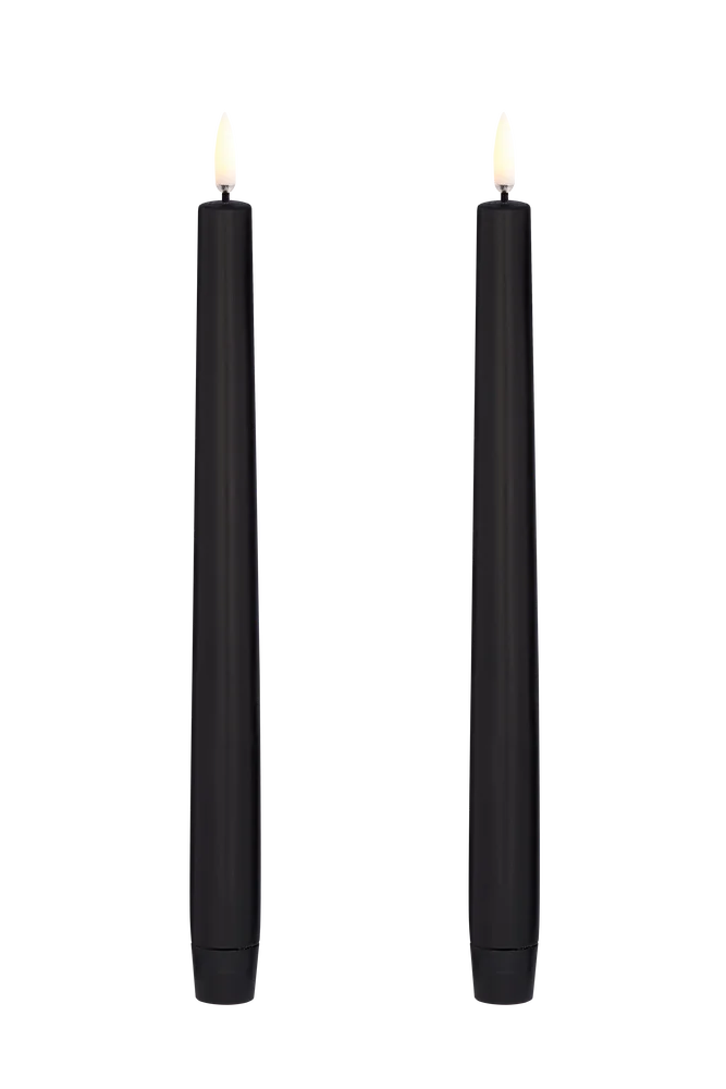 Kronelys LED 2stk 25cm v:2555000