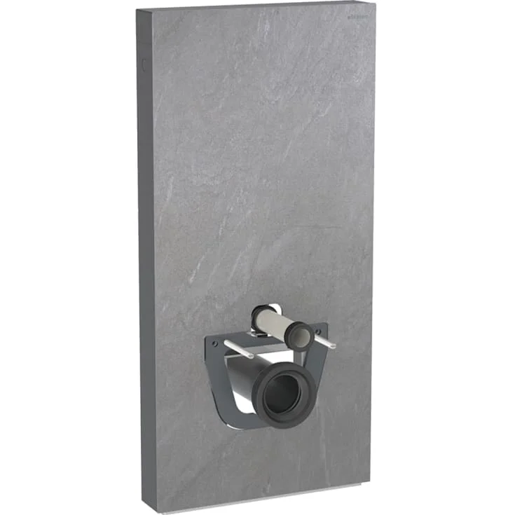 Geberit Monolith Plus sisterne for vegghengt toalett, 101 cm, skiferutseende | 131.221.00.7