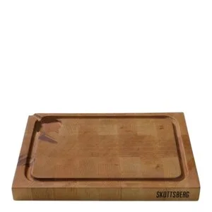 Wood Works skjærebrett 35x25x3,5 cm bøk v:5079943 Wood Works skjærebrett 35x25x3,5 cm bøk v:5079943