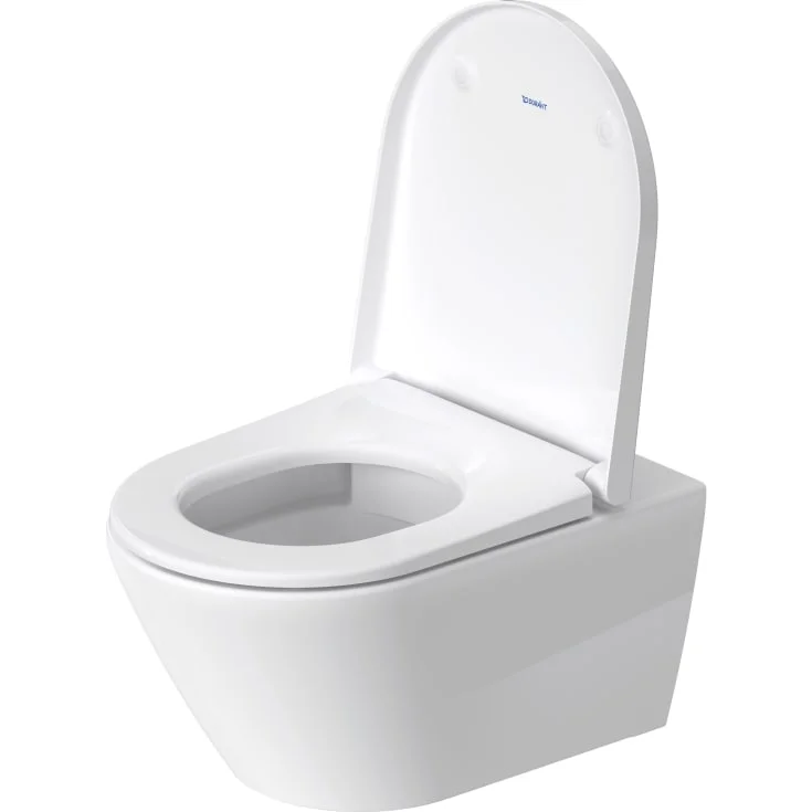 Duravit D-Neo vegghengt toalett, uten skyllekant, hvit | 45770900A1