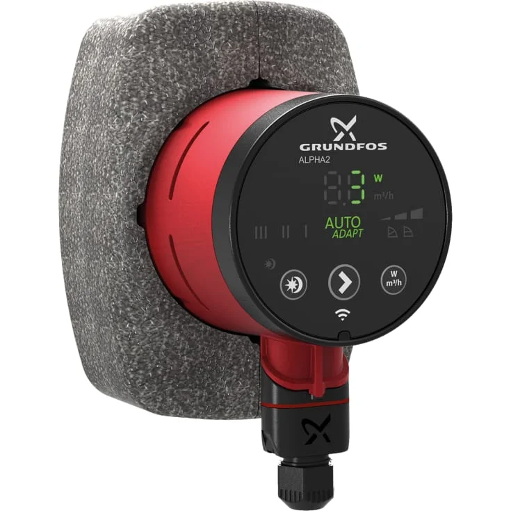 Grundfos Alpha2 20-60 N sirkulasjonspumpe, 150 mm, forbruksvann | 92505511