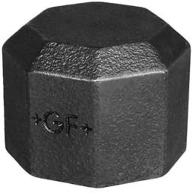 Sort endemuffe 3/4" | 770300105