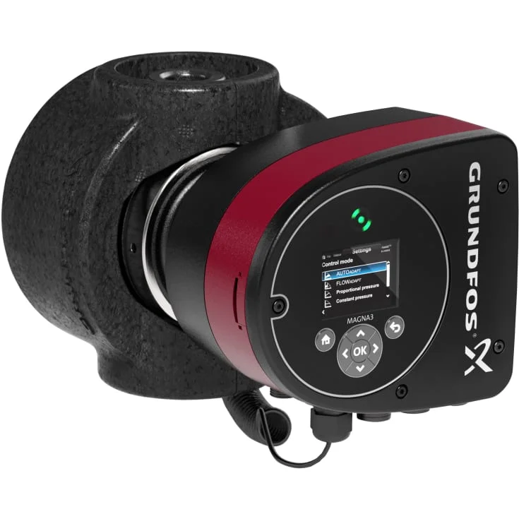 Grundfos Magna3 32-60 sirkulasjonspumpe 180 mm, varme | 97924255