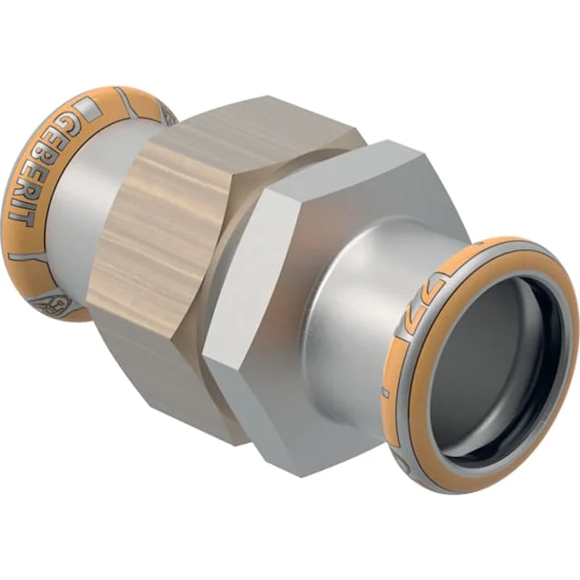 Geberit Mapress Therm union, muffe/muffe, 22 mm | 1387433