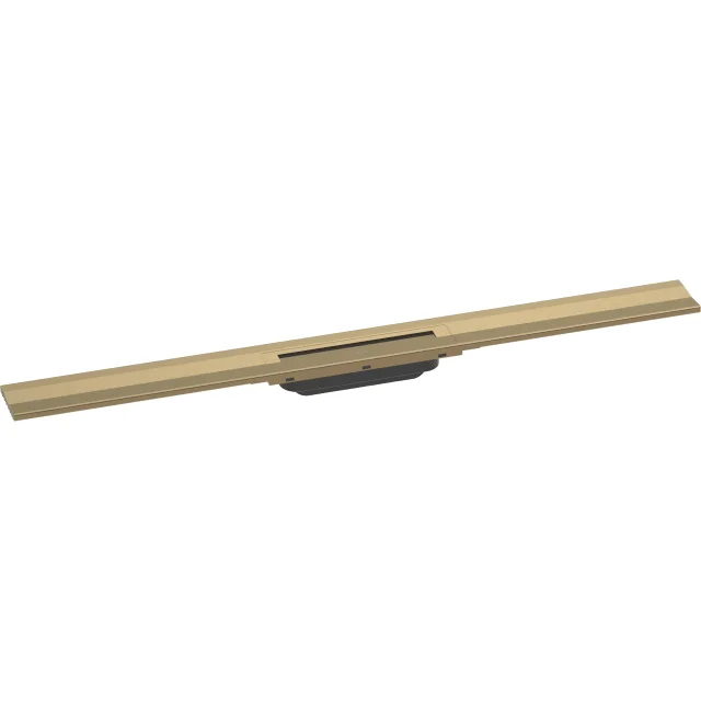 Hansgrohe Raindrain Flex avløpsrenne, 900 mm, veggmontering, børstet bronse | 56052140