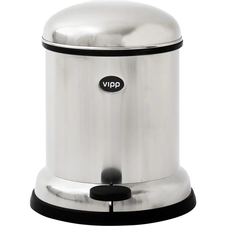 Vipp 13 søppelbøtte, 4 liter, pedal, rustfritt stål | 01301 Vipp 13 søppelbøtte, 4 liter, pedal, rustfritt stål | 01301