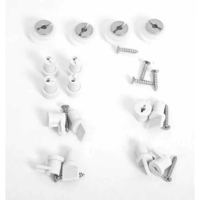 Contura Shower Next hjulsett for dusjkabinett, 4-pakning | 673929700