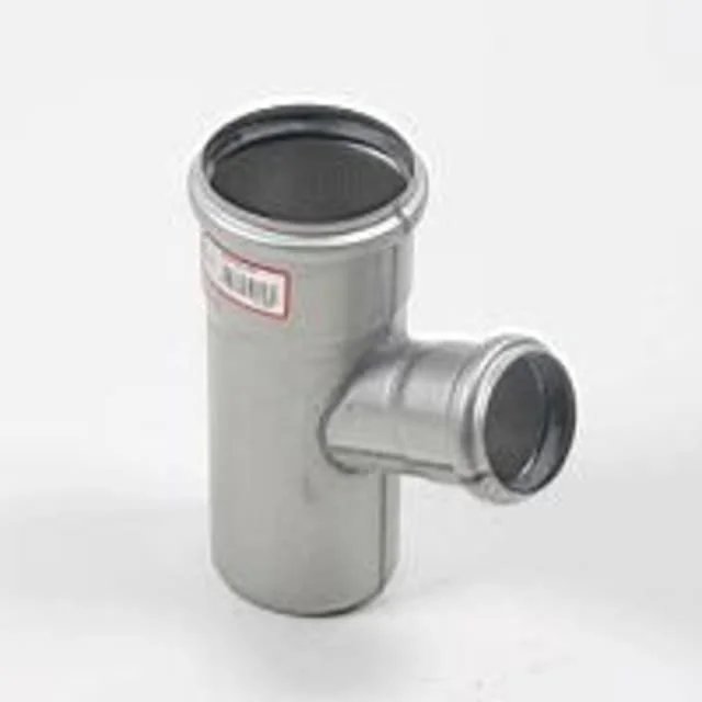 Blücher EuroPipe grenrør, 68°, Ø75×50 mm, rustfritt stål | 829.050.075