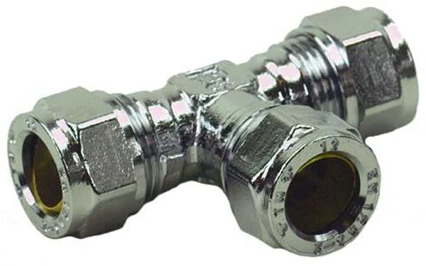 Klemring T-rør forkrommet 12mm v:6844328 Klemring T-rør forkrommet 12mm v:6844328