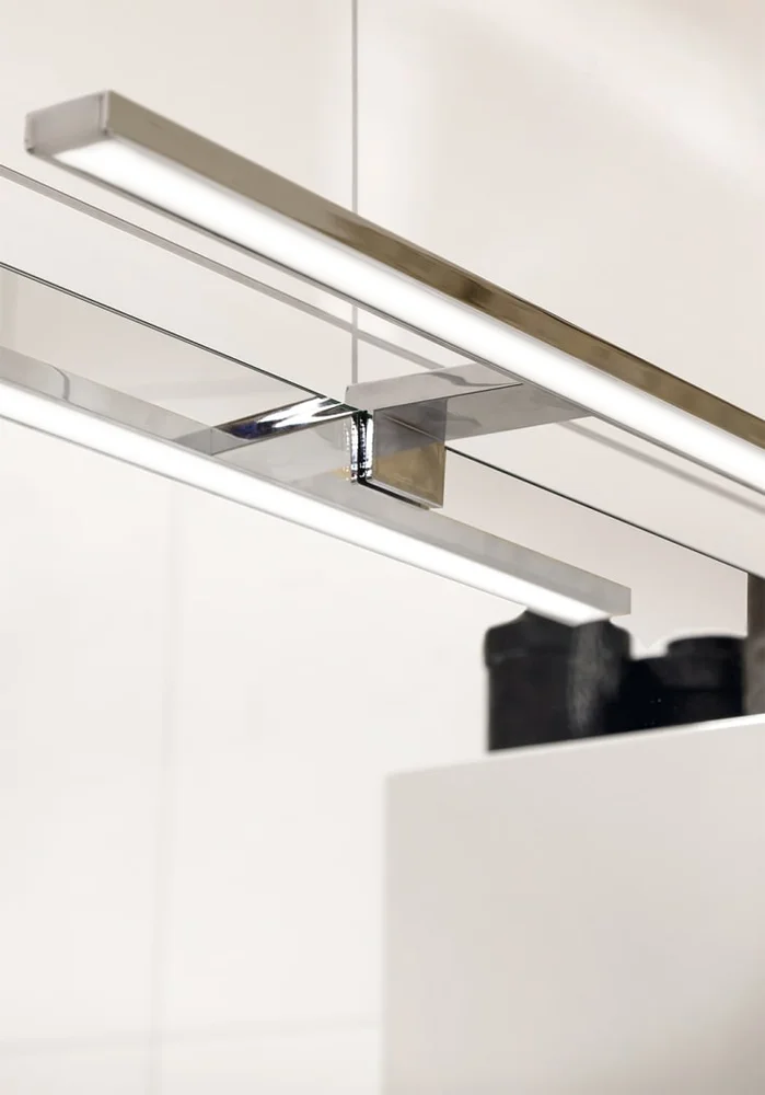 Noro Flex led baderomslampe, 500 500×110 mm, krom | 1504 Noro Flex led baderomslampe, 500 500×110 mm, krom | 1504