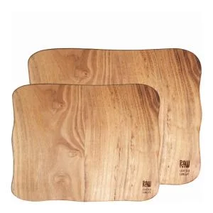 RAW Teak skjærebrett sett 2 stk v:8459083