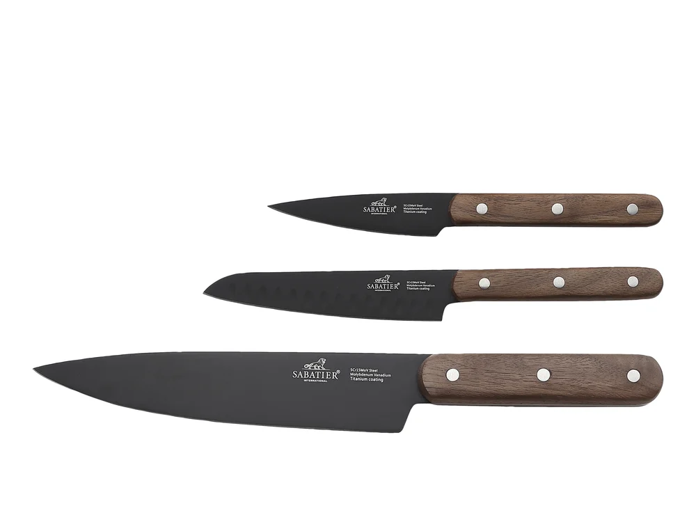 Knivsett Phenix Walnut 3 Deler v:2993806 Knivsett Phenix Walnut 3 Deler v:2993806