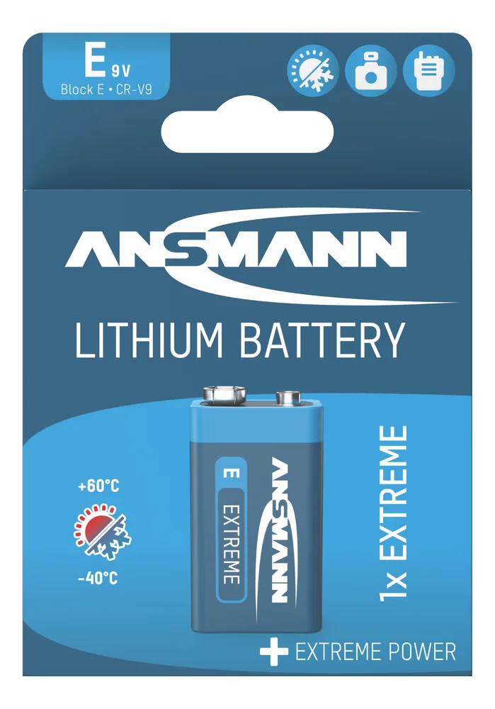 Batteri lithium 9V v:7503549