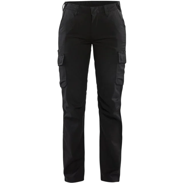 Blåkläder Workwear servicebukse dame, sort, str. C44 | 7144-1832-9900_C44