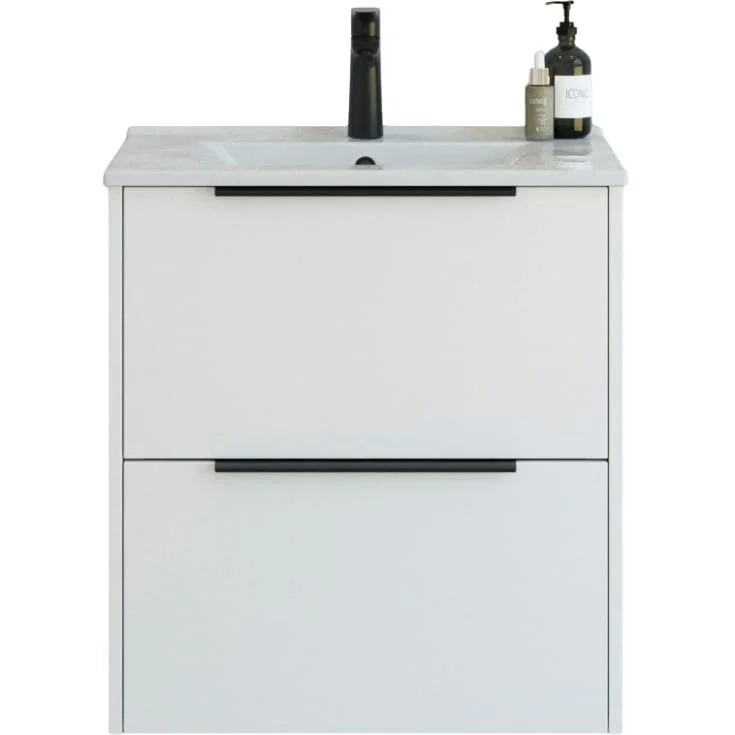 Dansani Mido+ Classic møbelpakke, 61×44 cm, matt hvit | MCMA-0710
