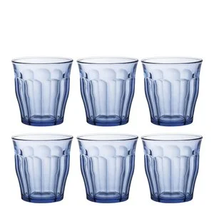 Picardie vannglass 25 cl 6 stk marin blå v:9480504