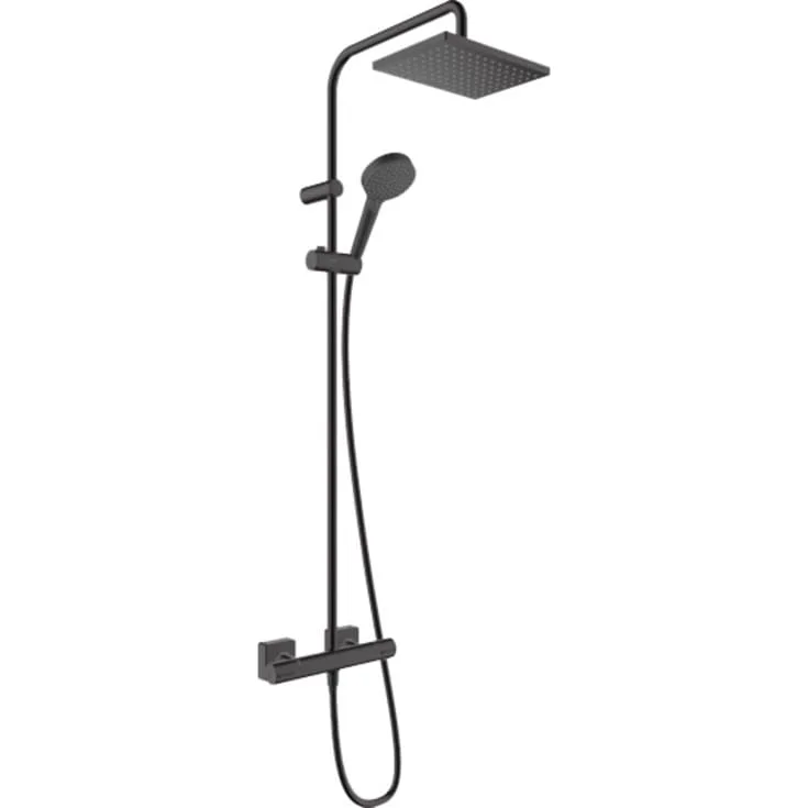 Hansgrohe Vernis Shape dusjsett, matt sort | 26286670 Hansgrohe Vernis Shape dusjsett, matt sort | 26286670