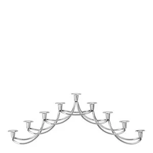 Harmony lysestake 14x39 cm stål v:8662457