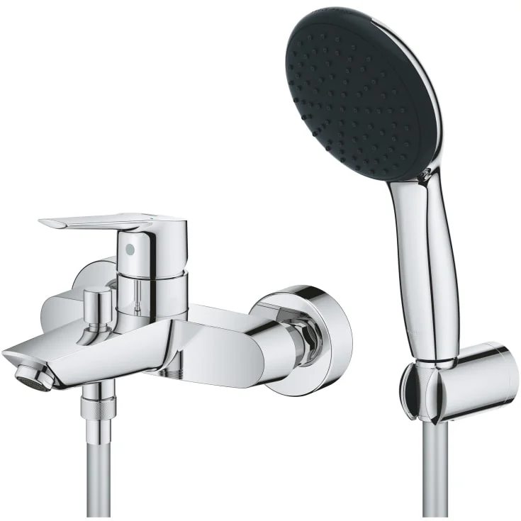 Grohe Start blandebatteri med dusjsett, krom | 25283002 Grohe Start blandebatteri med dusjsett, krom | 25283002