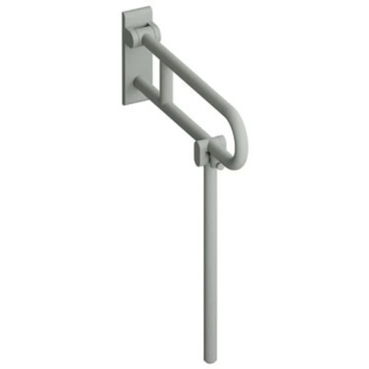 Hewi Serie 801 armstøtte, 60 cm, matt grå | 801.50B104S 95