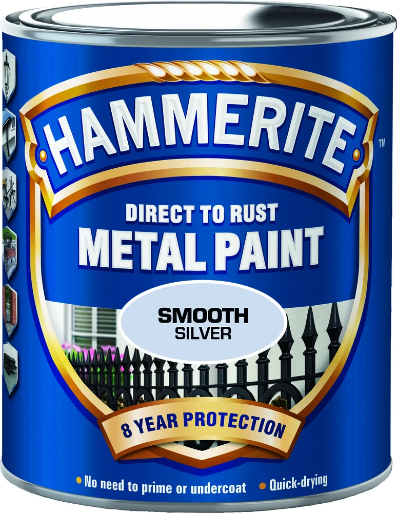 METALLMALING GLATT SØLV 750ML v:3369647 METALLMALING GLATT SØLV 750ML v:3369647