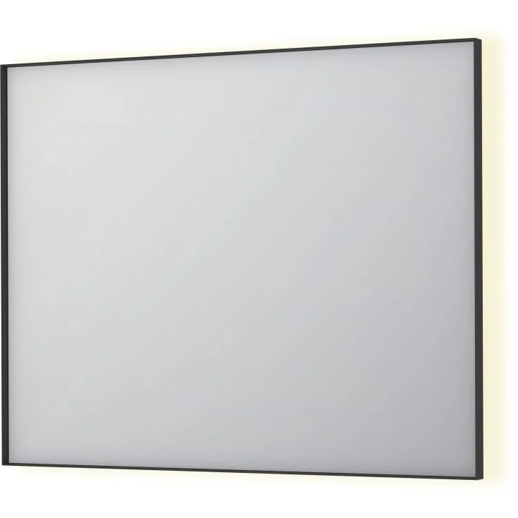 Sanibell Ink SP32 speil med lys, 100x80 cm, matt sort | 8410060
