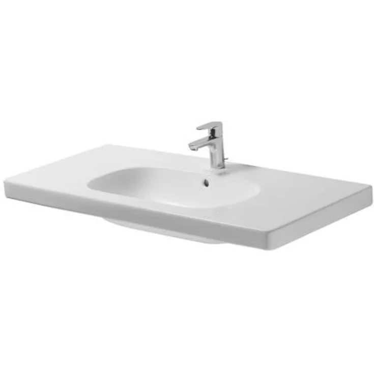 Duravit D-Code møbelservant, 100x49 cm, hvit | 03421000002