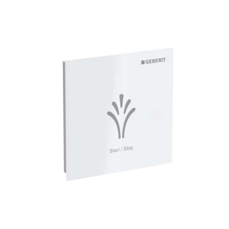 Geberit AquaClean veggbetjeningspanel, berøringsfri, Glass/hvit | 147.044.00.1 Geberit AquaClean veggbetjeningspanel, berøringsfri, Glass/hvit | 147.044.00.1
