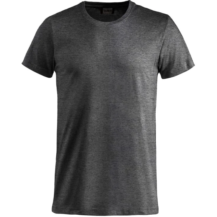 Clique Basic t-skjorte, koksgrå melert, str. 3XL | 029030-955_3XL