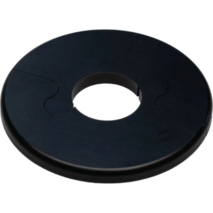 Metalwo Alu Fit Rosett Ø18, Sort | met45018s