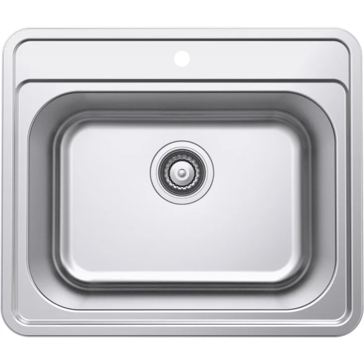 Lavabo LA 480 kjøkkenvask, 56x48 cm, stål | 10084DK