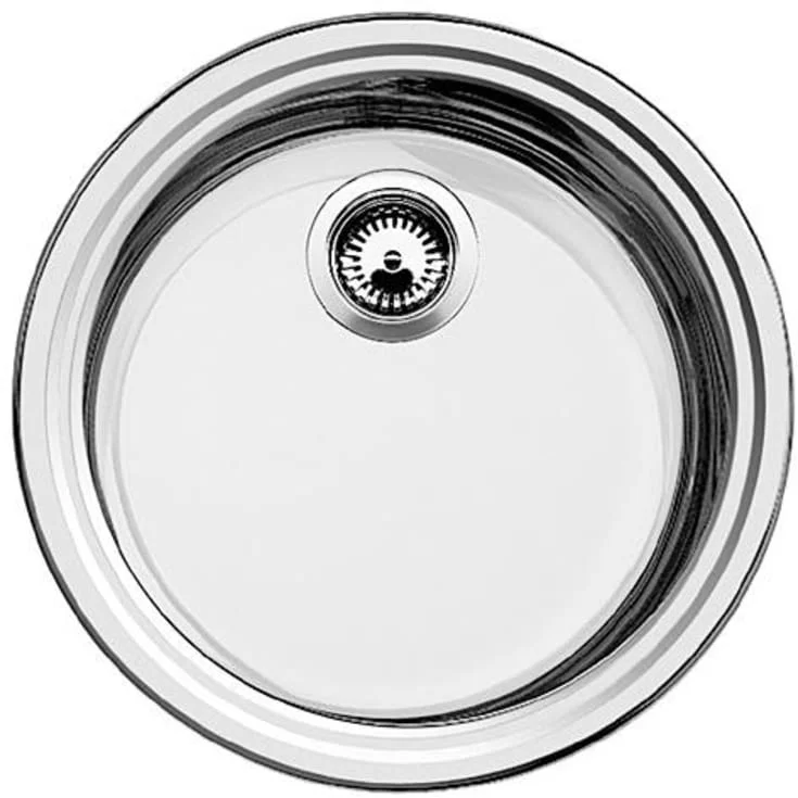 Blanco Rondosol kjøkkenvask, Ø46 cm, rustfritt stål | BC-513306